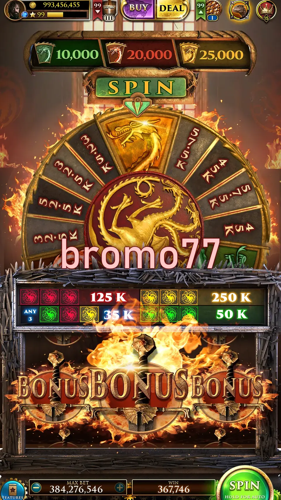 bromo77 Tangkapan Layar - APK Resmi